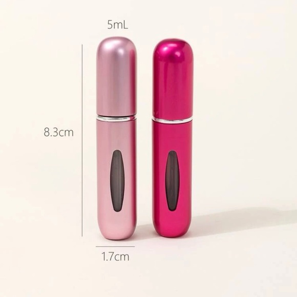 2pcs 5ML Empty Refillable Mini Perfume Bottle Container for Travel - Picture 3 of 4